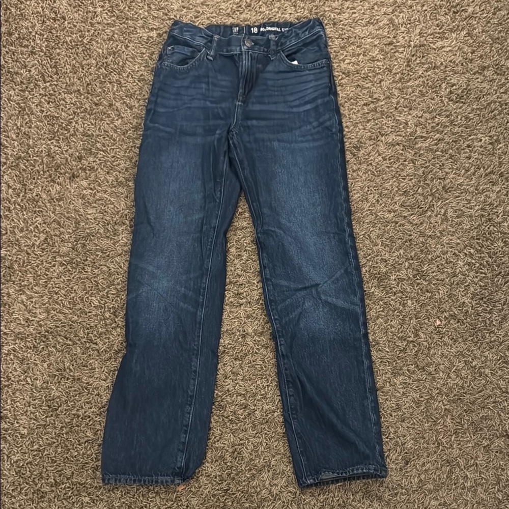 GAP 90s Original Straight Blue Jeans